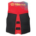 Full Throttle Mens RapidDry FlexBack Life Jacket  L  RedBlack 14250010004026