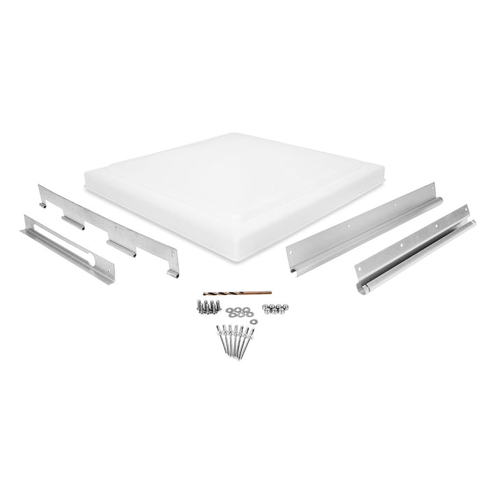 Camco Universal RV Roof Vent Replacement Kit  Fits Standard 14 x 14 Vent Openings 40195