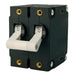 Egis A Series White Toggle Panel Mount Circuit Breaker  Dual Pole 50A 320250
