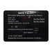 SafeTAlert 25 Series Surface Mount Dual Carbon MonoxidePropane Alarm  12V Hardwire  Black 25741BL