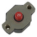 Egis 20A Push Button Circuit Breaker  Reset Only 471220