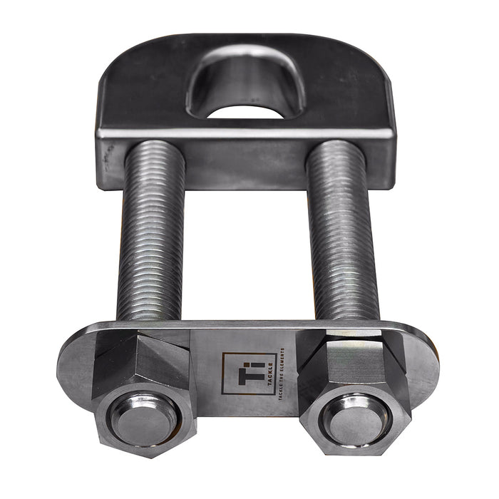 TiTackle Titanium Bow D Ring  4 Long Stud TTBOWDRING