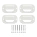 HEISE Rock Light White Cover 4Pack HERLC4W