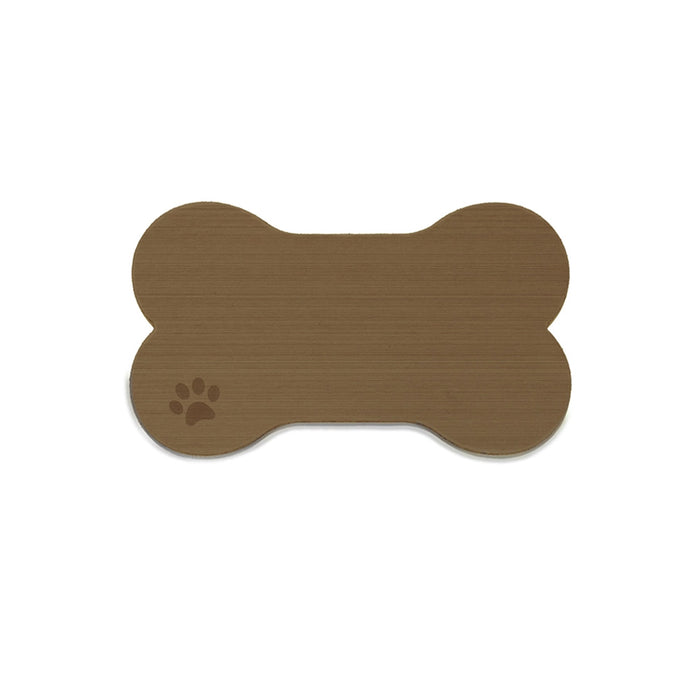 SeaDek Dog Bowl Mat  CappuccinoBlack  Small  12 x 21 6271391090