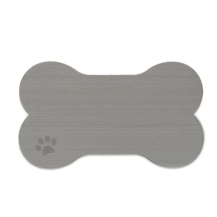 SeaDek Dog Bowl Mat  Storm GreyBlack  Large  165 x 295 6320790837