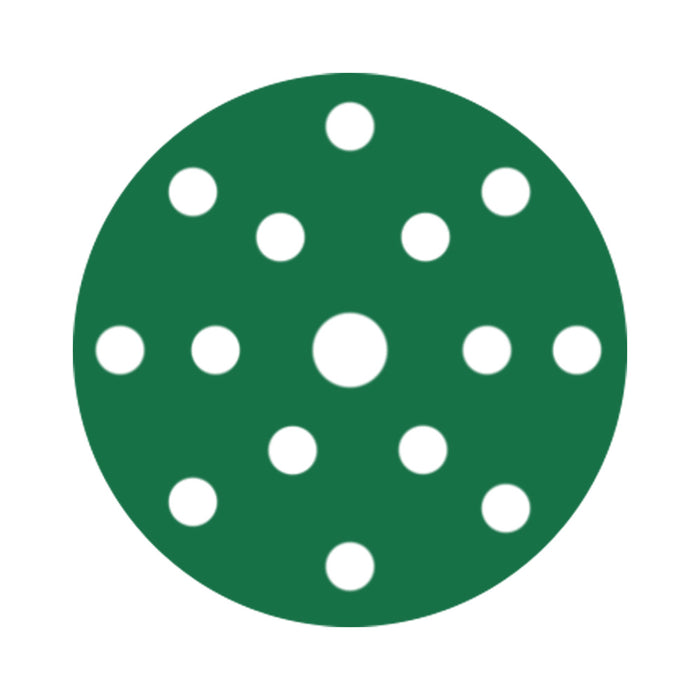 RUPES PROCUT Film Abrasive Discs 150mm 6  15 Holes  P400 Grit Box of 50pcs 945FD400