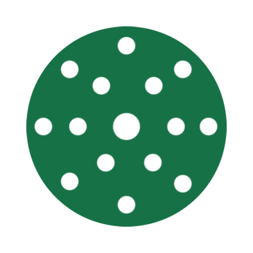 RUPES PROCUT Film Abrasive Discs 150mm 6  15 Holes  P80 Grit Box of 50pcs 945FD080