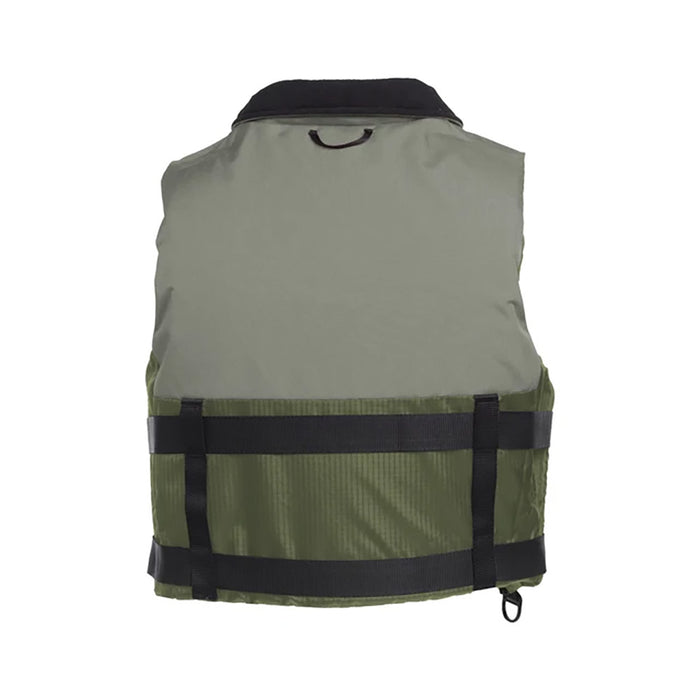 Mustang Accel Foam Vest  GreenGrey  Large MV4627833L