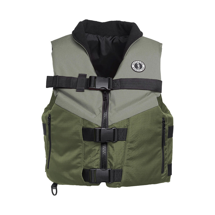 Mustang Accel Foam Vest  GreenGrey  XXL MV4627833XXL