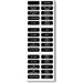 Blue Sea 8067 AC Panel Extended 120 Label Set 8067