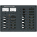 Blue Sea 8068 DC 13 Position Toggle Branch Circuit Breaker Panel  White Switches 8068