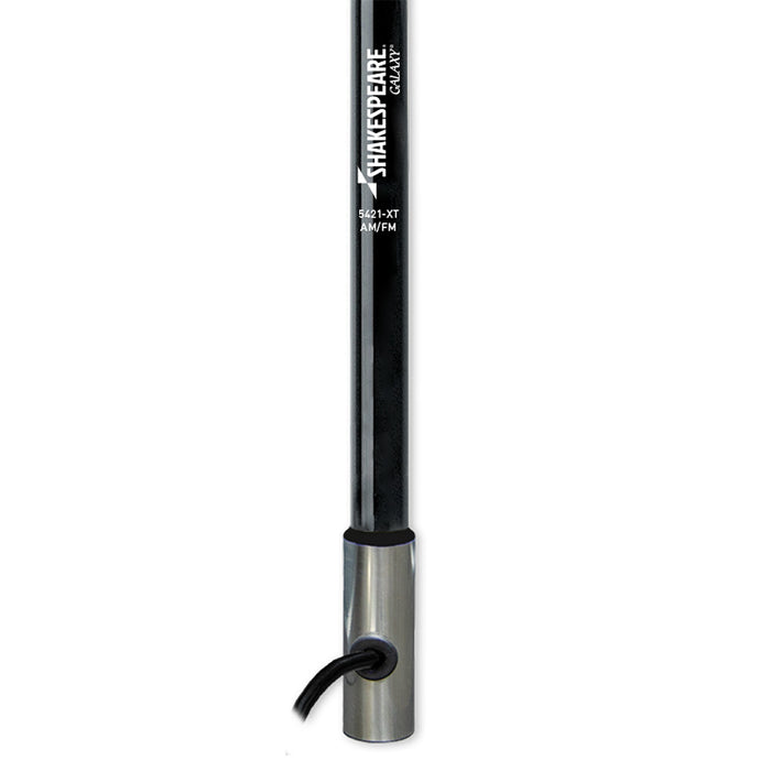 Shakespeare 5421XT 4 Black AM  FM Antenna 5421XT