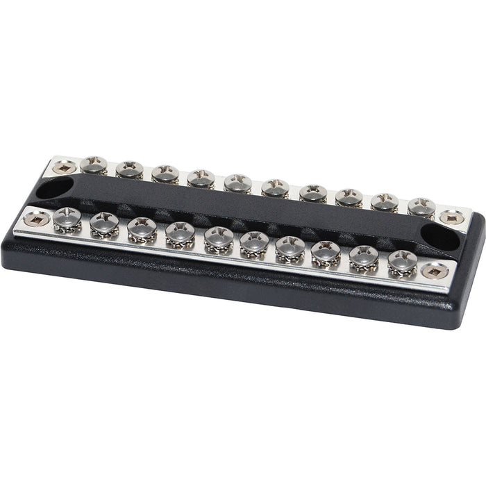 Blue Sea 2702 DualBus 100AMP Common BusBar 10 x 832 Screw Terminal 2702