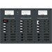 Blue Sea 8084 AC Main 6 PositionsDC Main 15 Positions Toggle Circuit Breaker Panel  White Switches 8084