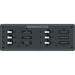 Blue Sea 8097 AC 6 Position Toggle Circuit Breaker Panel  White Switches 8097