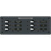 Blue Sea 8096 DC 6 Position Toggle Branch Circuit Breaker Panel  White Switches 8096