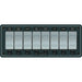 Blue Sea 8261 Waterproof Panel 8 Position  Slate Grey 8261