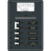 Blue Sea 8043 AC Main 3 Positions Toggle Circuit Breaker Panel  White Switches 8043