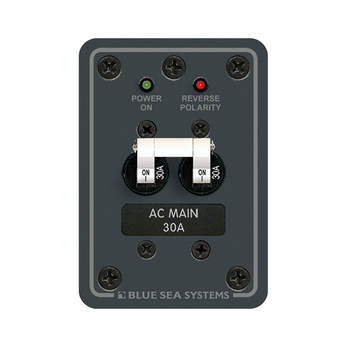 Blue Sea 8077 AC Main Only Toggle Circuit Breaker Panel 8077