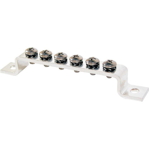 Blue Sea 2306 MiniBus 100AMP Common BusBar Grounding BusBar 6 x 832 Screw Terminal 2306
