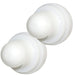 Blue Sea 4136 Push Button Reset Only Circuit Breaker Boot  White  2Pack 4136