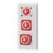 Blue Sea 6007 mSeries Mini Battery Switch Selector Four Position Red 6007