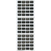 Blue Sea 8214 Black Small Format Label Kit  60 Labels 8214