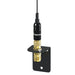 Shakespeare VHF 15in 5216 SS Black Whip Antenna  Bracket Included 5216