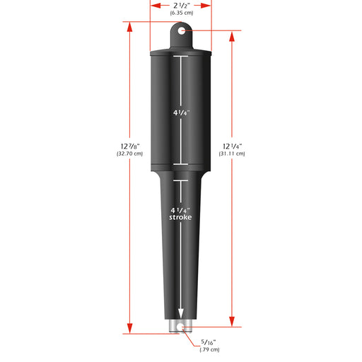 Lenco 102XD Extreme Duty Actuator  12V  414 Stroke 15060001