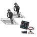 Lenco 12 x 12 Standard Performance Trim Tab Kit wLED Indicator Switch Kit 12V RT12X12I