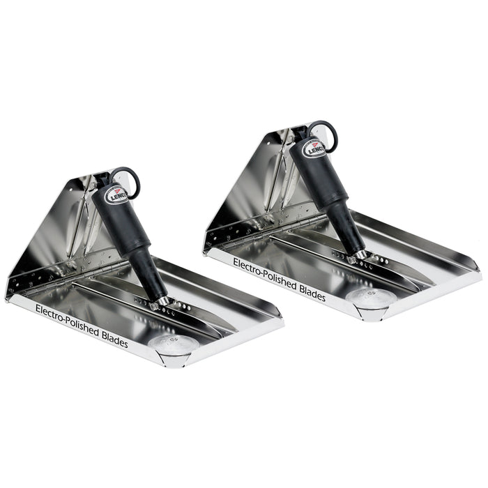 Lenco 18 x 14 Heavy Duty Performance Trim Tab Kit wo     Switch Kit 12V 15044101