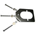 Lees Stainless Steel Backing Plate fMedium Rod Holders RH5931