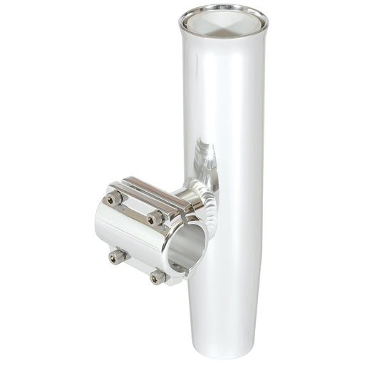 Lees ClampOn Rod Holder  Silver Aluminum  Horizontal Mount  Fits 1315 OD Pipe RA5202SL