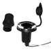 Perko Locking Collar Pole Light Mounting Base  2 Pin  Round  Stainless Steel 1045P0SDP