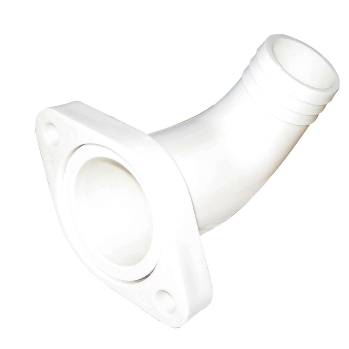 Raritan 90 Discharge Adapter wFlange  Straight To 90 1222AW