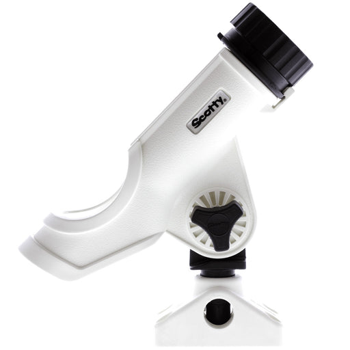Scotty Powerlock Rod Holder White w241 SideDeck Mount 230WH