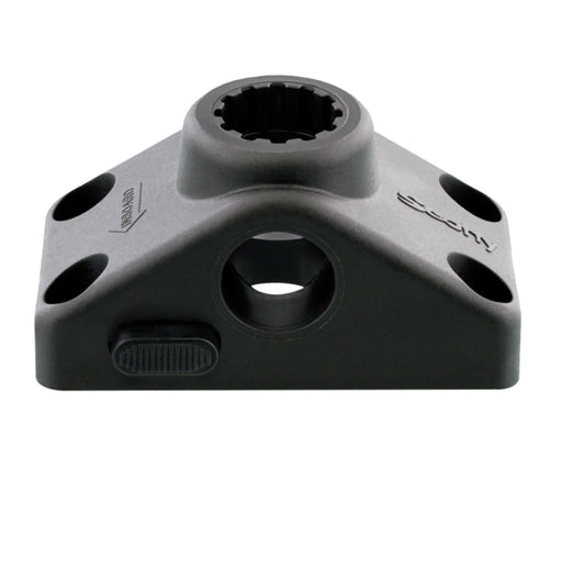 Scotty 241 Locking Combination Side or Deck Mount  Black 241LBK