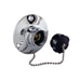 Perko Water Inlet Fitting wPlug 0499DP0CHR