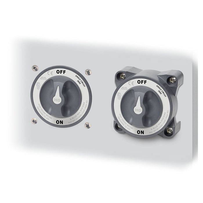Blue Sea 11003 HDSeries Battery Switch wAlternator Field Disconnect  3Position 11003