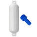 Polyform G3 Twin Eye Fender 55 x 19  White wAdapter G3 WHITE WAIR ADAPTER