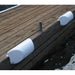 Dock Edge Dolphin Dockside Bumper 7 x 16 Straight  White DE1060WF