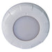 Lumitec Aurora LED Dome Light  White Finish  WhiteBlue Dimming 101075