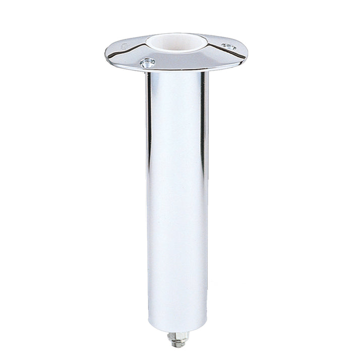 Lees 0 Degree SS Flush Mount Swivel Base Rod Holder  2 x 9  Medium RH5367V