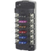 Blue Sea 5037 ST Blade Fuse Block wo Cover  6 Circuit Independent wo Negative Bus 5037