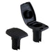 Attwood Oval 2Pin Base fAngled Pole  Black 910227