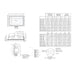 Scanstrut Scanpod Slim Deck Pod  f10 to 12 Display  White SPD12W
