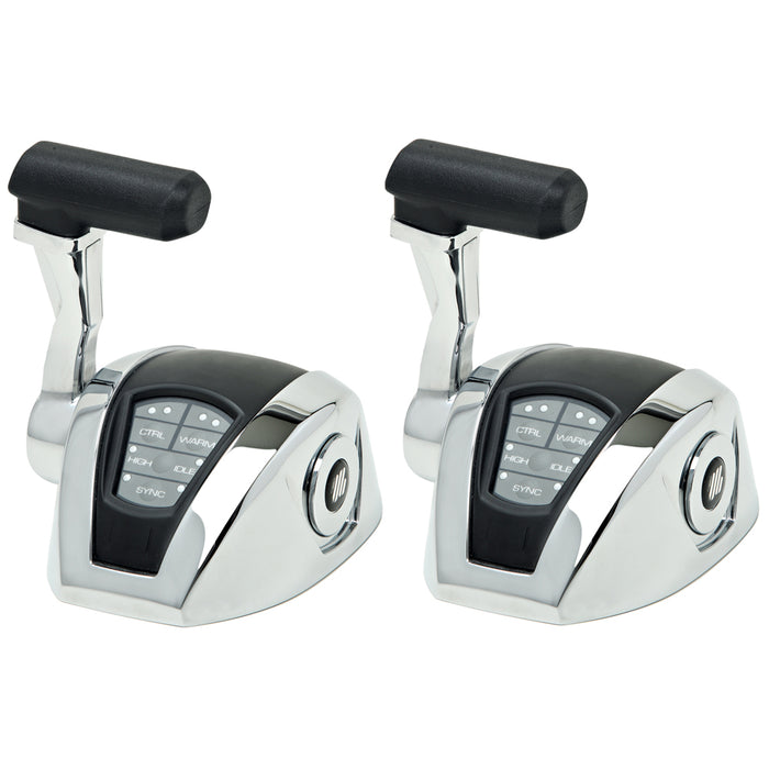 UFlex Power A Electronic Control Package  Single EngineDual Station  Electronic ThrottleMechanical Shift EM12