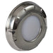 Lumitec Aurora  LED Dome Light  Polished SS Finish  2Color WhiteBlue Dimming 101138