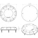 Lumitec Aurora  LED Dome Light  Polished SS Finish  2Color WhiteBlue Dimming 101138