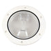 Beckson 4 Clear Center ScrewOut Deck Plate  White DP40WC